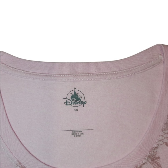 3XL  Women's Jack Skellington and Sally ~ Misfit Love ~ Pink Disney Tee Shirt - Picture 7 of 7